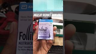 Follihair tablet help to reduce hair fall stimulate hair growth amp suitable for all hair type [upl. by Jesh322]