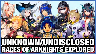 All Operators with UNKNOWN RACE Explored  Arknights Lore [upl. by Noyes]