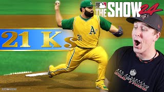 COOP MAKES PITCHING HISTORY  MLB The Show 24  Softball Franchise 18 [upl. by Naoh]