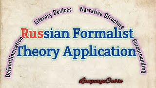 Russian formalist theory application [upl. by Ingaberg440]