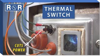 Water Heater  Thermal Cutoff Switch  Repair and Replace [upl. by Nairdad38]