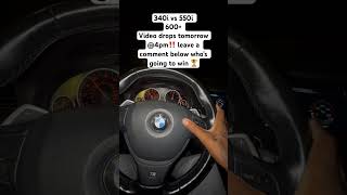 340i vs 550i 600 hp video drops tomorrow 4pm  550i 340i automobile cartok bigturbo funny [upl. by Gierk]