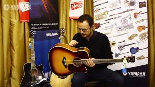 Yamaha FGX720SCA Acoustic Guitar [upl. by Normalie]