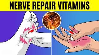 Top 6 Vitamins To Repair Nerve Damage [upl. by Ecinereb]