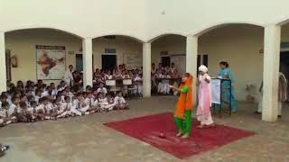 Malki keema performance in school bajakhana distt faridkot [upl. by Aynik991]