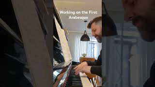 Debussys First Arabesque slow practice [upl. by Lawson]