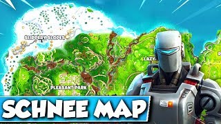 ❄️BALD SCHNEE in FORTNITE 😱  NEUE SCHNEE STADT in FORTNITE KOMMT [upl. by Ecnarret]