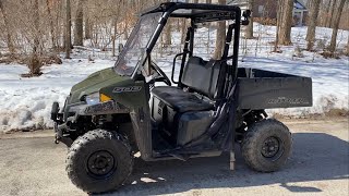 Polaris Ranger 500 POV Drive amp Top Speed [upl. by Bedell]