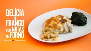 Delícia de Frango com Natas no Forno [upl. by Clari]