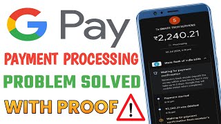 Google Pay Payment Processing problem solve  Google pay payment failed [upl. by Areema]