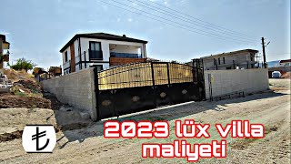 LÜX VİLLA TOPLAM MALİYET VE TANITIM VİDEOSU [upl. by Caldera]