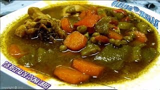 GUISO DE VERDURAS CON POLLO RECETAS DE COCINA FÁCILES Y ECONÓMICAS DE LA DIETA MEDITERRANEA [upl. by Hoppe828]