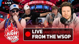 LIVE WSOP coverage from the Horseshoe with Will Jaffe Ryan DePaulo and Mintzy [upl. by Pattison]