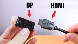 Displayport to HDMI Adapter  DP Male to HDMI Female Port Converter [upl. by Nyrret]