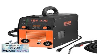 VEVOR 145Amp MIG Welder Welding Machine 3 in 1 110 V Flux Review [upl. by Ztnarf]