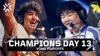 VALORANT Champions Seoul  Vòng Playoffs Day 13 [upl. by Tiphany]