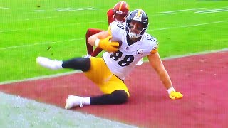 PAT FREIERMUTH TOUCHDOWN PITTSBURGH STEELERS VS WASHINGTON COMMANDERS  NFL  NOVEMBER 10 2024 [upl. by Alvord]