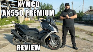 KYMCO AK550 Premium  Review [upl. by Nyladnar]