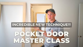 I Cant Believe I Waited So LongBest Way to Install Pocket Doors [upl. by Abel187]