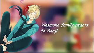 Vinsmoke family reacts to Sanji [upl. by Goerke]