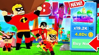 NOOB INCREDIBLES VS SYNDROME FULL TEAM OF CHAOS TITAN PETS AND MAX RANK IN ROBLOX NINJA LEGENDS [upl. by Philander426]