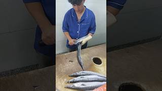 Cleaning barracuda fish without expertise [upl. by Charis]