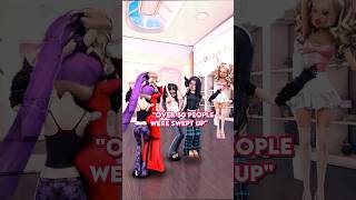 A woman danced uncontrollably 🤣roblox shorts dresstoimpress funny viral creditszackdfilms [upl. by Otrebmal]