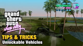 GTA Vice City  Tips amp Tricks  Unlockables Vehicles [upl. by Michale457]