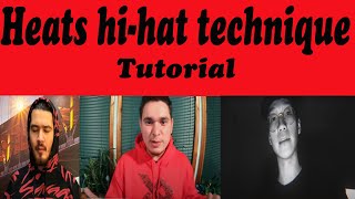 HeAt´s HIHAT TECHNIQUE  2 VARIATIONS BEATBOX TUTORIAL [upl. by Zeeba]