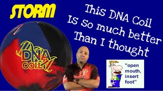 Storm DNA Coil Bowling Ball Review [upl. by Yromem575]