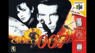 GOLDEN EYE 007 N64  DAM 00 AGENT [upl. by Hannavas565]