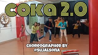 Coka 20 song Choreography SujalSona easy stepsBollywood style dance dancewithsujalsona [upl. by Nyvar751]