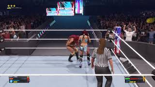 WWE 2K24  Io Sky vs Becky Lynch WWE Womens Championship [upl. by Thierry316]