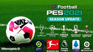 PES 2021 Ball Server Pack V10 AIO by Hawke [upl. by Lucita]