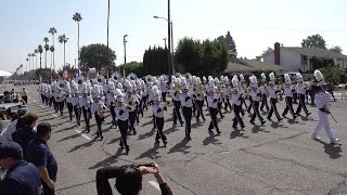 Roosevelt HS  March of the Mitten Men  2022 Placentia Band Review [upl. by Emmalynn]