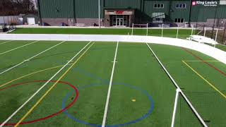 L4 Louisville Box Classic Lacrosse Drone Video Feat Sport Resource Group ProWall BoxLax Systems [upl. by Kaine]