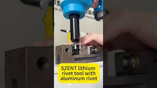 SZENT lithium rivet tool rivets，with MultiGrip Blind Rivet electric rivet tool szent450 [upl. by Bohner]