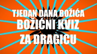 U zdrav mozak  Božićni kviz za Dragicu  Tjedan dana Božića  PRANK CALL [upl. by Baylor]