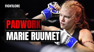 Marie quotSnow Leopardquot Ruumet Muay Thai Padwork I Fightlore Official [upl. by Rausch630]