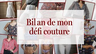 Bilan de mon défi couture [upl. by Rusticus]