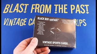 Opening a Black Box Vintage Mystery Box [upl. by Eon]