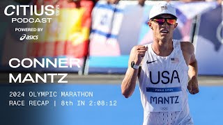 Conner Mantz After Finishing 8th In The 2024 Paris Olympics Marathon 20812  Race Recap [upl. by Llevad]