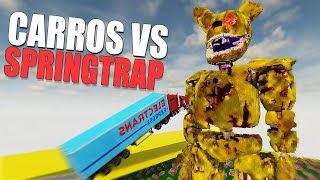 Acabando com Springtrap e Thanos no Teardown com Mods [upl. by Desireah717]