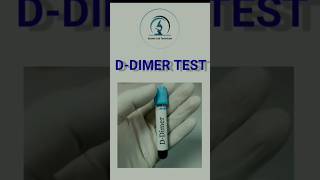 DDimer Test 💉🩸blood ddimer clot labtechnician easyparamedicallecture medical [upl. by Eednyl]