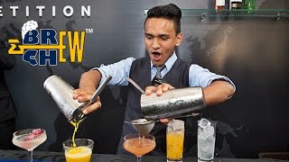 Jeet Rana making cocktails and representing India  Diageo World Class 2016 at Miami [upl. by Solley764]