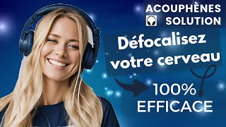 Acouphènes Solution Bruit Blanc Défocalisez votre cerveau 100  efficace [upl. by Nakhsa393]