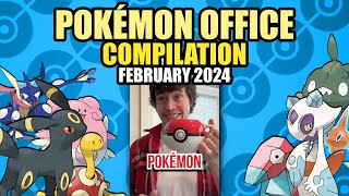 Every Pokémon Office Skit of February 2024 pokemon skit skits [upl. by Sax205]