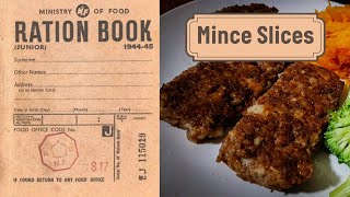 Mince Slices  Ration Book Recipe No 207  WW2 Rationing Frugalliving [upl. by Orteip263]