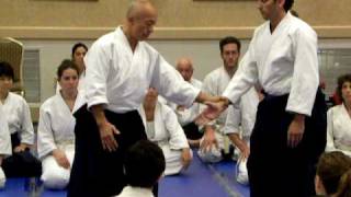 Osawa Shihan katatetori 2010 USAF aikido summer camp [upl. by Cowan]