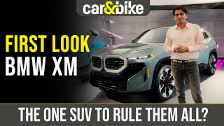 BMW XM First Look  Power Packed SUV Launched In India [upl. by Basil546]